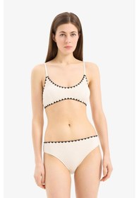 Resim DeFacto Regular Fit Bürümcük Bikini Altı-Fall in Love E0309AX25SMWT16 