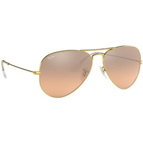 Resim Ray-Ban Rb3025 001/3E 55 14 Aviator Aynali Damla Erkek Güneş Gözlüğü 