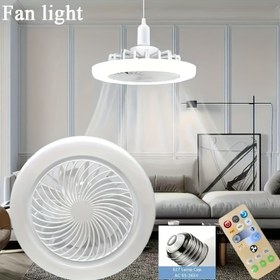 Resim AMILL Beyaz LED Tavan Vantilatörü Işığı Uzaktan Kumandalı - 3 Hız Ayarlanabilir, 3000K-6500K Ayarlanabilir Renk Sıcaklığı, 30.000 Saat Ömür, Yatak Odası, Oturma Odası, Garaj, Ofis için Modern Tasarım (Sabit Bağlantılı, Tabansız), Yatak Odası için Fan, İç Aydınlatma, Sorunsuz Entegrasyon, Dayanıklı Kasa, Garaj Aydınlatması, Minimalist Aydınlatma, Yüksek Kaliteli Aydınlatma, İç Mimarlar 
