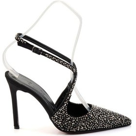 Resim Siyah Platin Kadın Abiye Ayakkabı K01565041287 Çok Renkli 