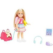 Resim Barbie Seyahatte Chelsea Bebek ve Aksesuarları 