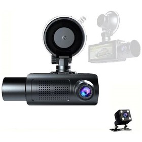 Resim Padalink 3 Kameralı 1080p Dvr Araç Kamerası - Geniş Açı, Gece Görüşü Ve Çarpma Kilitli Döngü Kayıt Özellikli 