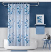 Resim Zethome Evdy Banyo Duş Perdesi 4246 Tek Kanat 1x110x200 Çok Renkli 