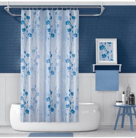Resim Zethome Evdy Banyo Duş Perdesi 4246 Tek Kanat 1x110x200 Çok Renkli 
