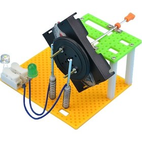 Resim Ac Jeneratör Modeli Faraday Yasası Deney Seti Demonte 