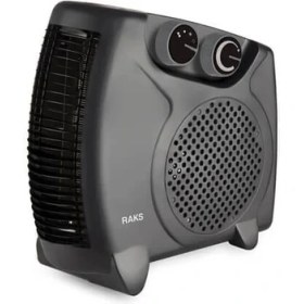 Resim Raks 2000W Elektrikli Fanlı Isıtıcı 2 Kademe Termostadlı Siyah Rax Pf 20 