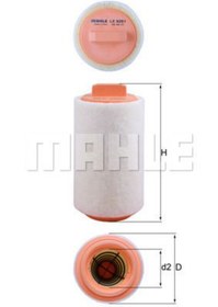 Resim MAHLE LX3251 Hava Filtresi Mini R55 R56 R60 (WA937563) 