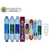 Resim Pemax Water Solutions Fluxtek Kapalı Kasa Su Arıtma Cihazlarına Sertifikalı 8'li Pera WaterMineral Orijinal Lg Kuno Mebran 