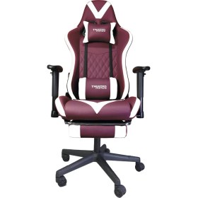 Resim Twısted Mınds TM8250-WM Comfort E-Spor Oyuncu Koltuğu - Bordo / Beyaz 