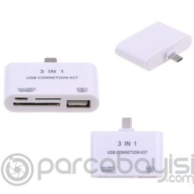 Resim Otg Mobile Micro Usb 2.0 Kart Okuyucu 