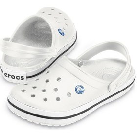 Resim Crocs Crocband Unisex Günlük Terlik Beyaz 11016-100 