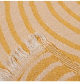 Resim Soft Sun Madness Peştamal - Ekru - 90X160 Cm 