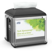 Resim TORK 272808 Xpressnap Snack Masaüstü Peçete Dispenseri Siyah 