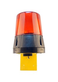 Resim Mesan Ø110 İkaz Lamba Döner Buzzer L Montaj Kırmızı 220vac Ms 899.1.220vac 