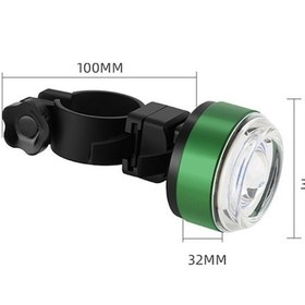 Resim Ebitda 61 Led Şarjlı Bisiklet Arka Lambası - Su Geçirmez, Fren Sensörlü, Usb Şarj Su Geçirmez, Otomatik Fren Sensörü İle Güvenli Gezinti 