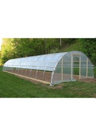 Resim 10X20 M. Naylon Branda Şeffaf Sera Naylonu Brandası Sera Örtüsü S 