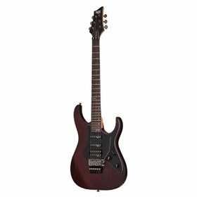 Resim Schecter Banshee-6 FR SGR Walnut Satin Elektro Gitar 