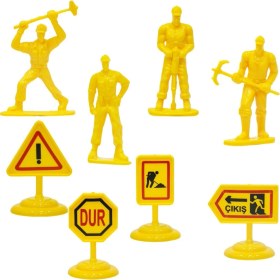 Resim Can-Em Oyuncak Sök Tak Dozer ve İnşaat Seti 22 Parça 