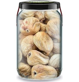 Resim Dağ İnciri Kurusu + Kaman Cevizi İçi Bi Kavanoz 660 Cc'lik Cam Kavanozlarda Kuru İncir + Ceviz İçi Diğer 