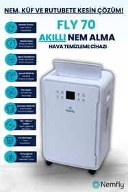 Resim Nemfly FLY70 Nem Alma ve Hava Temizleme Cihazı 
