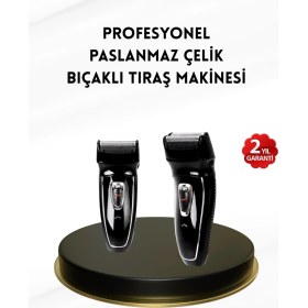 Resim Hsc Bilişim Uzun Pil Ömürlü Şarjlı Tıraş Makinesi - Hızlı Şarj, Ergonomik Tasarım, Çok Yönlü Kullanım 