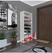 Resim Kenzlife Ayakkabılık Goya Byz 160 70 30 Arkalıksız Ayakkabı Ofis Dolabı İki Bölme Diğer 