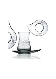 Resim Decocia Nevasia 6 Kişilik 12 Parça Çay Seti Mira Desenli 170 CC 