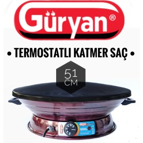 Resim Güryan Elektrikli Ekmek Gözleme Katmer Yufka Sacı 