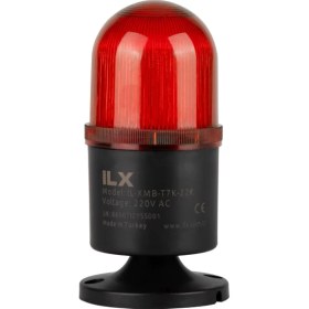Resim İLX Sesli İkaz Lambası - Ø70 T7K Multi Serisi 24 Vdc-Ses Yok-24 Vdc 