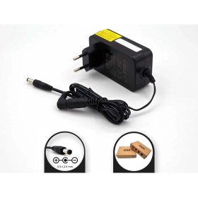 Resim 9V 1.1A 10W 5.5x2.5 mm Modem Router Negatif Polarite Adaptör Retro 