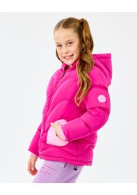 Resim Skechers G Puffer Jacket Büyük Kız Çocuk Mor Mont Sk2520039-3935 Mor 
