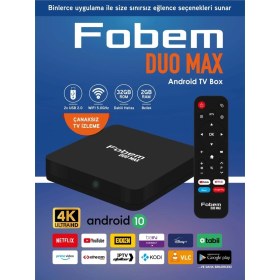 Resim Duo Max Android 10 Wifi 5.0ghz 2gb Ram 32GB Depolama Hızlı ve Güçlü 