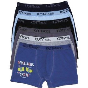 Resim Kota 1005 Erkek Çocuk Renkli Baskılı Boxer 12 Adet 001 