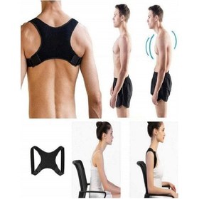 Resim Unisex Dik Duruş Korsesi Posturex Korse Dik Durma Aparatı 
