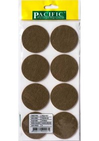 Resim Pasific 6150 BL Yuvarlak Yapışkan Keçe 50 mm Kahve 