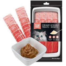 Resim Top Trees Bonito Balıklı Yetişkin Kedi Ödül Maması 4 x 14 G 