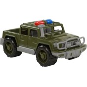 Resim Polesie 63618 Askeri Devriye Arabası Pikap Eğitici 31 cm 