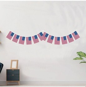 Resim Amerika Bayrağı Süsleme Bayrağı 2 Mt Tüm Yaşlar 