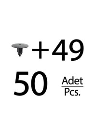 Resim Renault Ve Dacia İçin Davlumbaz Klipsi- 50'li 