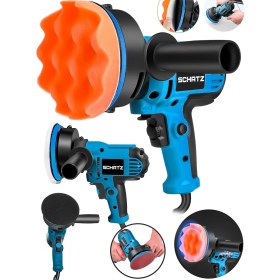 Resim Schatz 450W Elektrikli 125 mm Dikey Polisaj Zımpara Makinesi Mavi M01125 