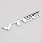 Resim Honda Vtec Logo Yazı Arma Metal Görünüm 