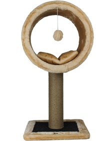 Resim Lotus Pet Design Tırmalamalı Kedi Evi Kedi Oyun Evi Bal 