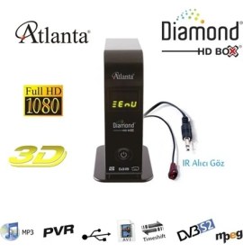 Resim Atlanta HDBOX Diamond Full HD Uydu Alıcı 