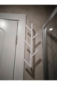 Resim lyla concept Fidan Metal Antre Çanta ,banyo Bornoz Ve Havlu Askılık (5 ASKILI- 50CM) 