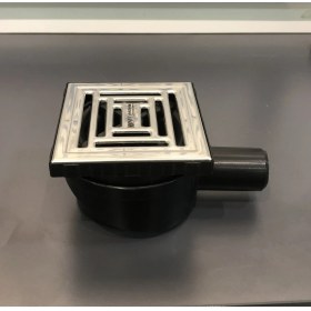 Resim Evimetal Unica 10X10 Klasik Yer Süzgeçi KYS.1.50.300.10.1.S.I 