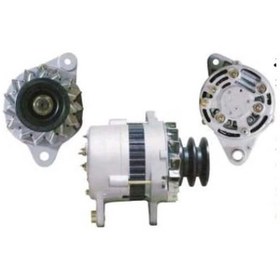 Resim REMARK 24v Alternatör Dinamo Nıkko Tipi 35 A (L) (ÇİFT KASNAKLI) Komatsu 