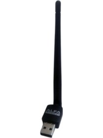 Resim Bilgisayar Usb Kablosuz Wi-fi Adaptör Antenli Alfa 