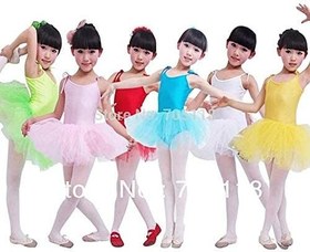 Resim Kızlar için klasik bale tütü - pembe - kızlar için vücut balerin - bale - ayarlanabilir pantolon askısı - etek - 3 şerit tül - boyut 130 - Noel ve doğum günü için hediye fikri 