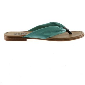 Resim Bueno Shoes Yeşil Deri Kadın Parmak Arası Sandalet 01wu3400 