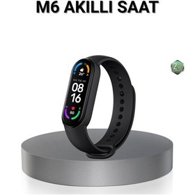 Resim Akıllı Bileklik Kalp Atış, Uyku Ve Adım Takibi, Ip67 Su Geçirmez 